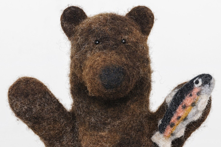 Brown Bear Hand Puppet Livestream Course