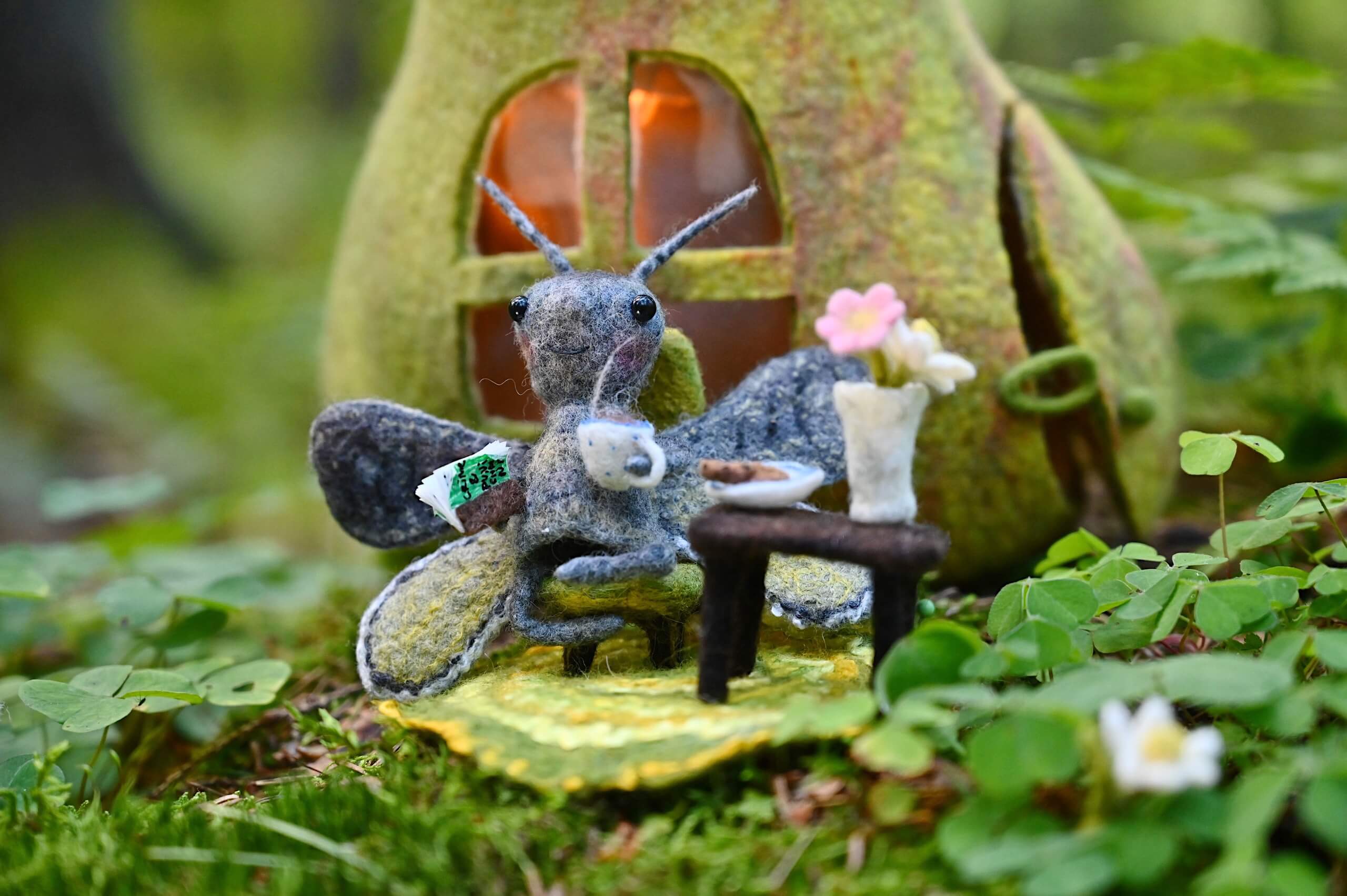 Запись стрим-курса по пальчиковой бабочке с домом-грушей