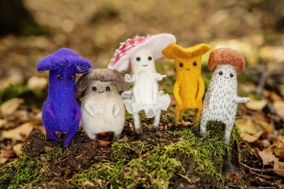 The Mushroom Finger Puppet Livestream Course