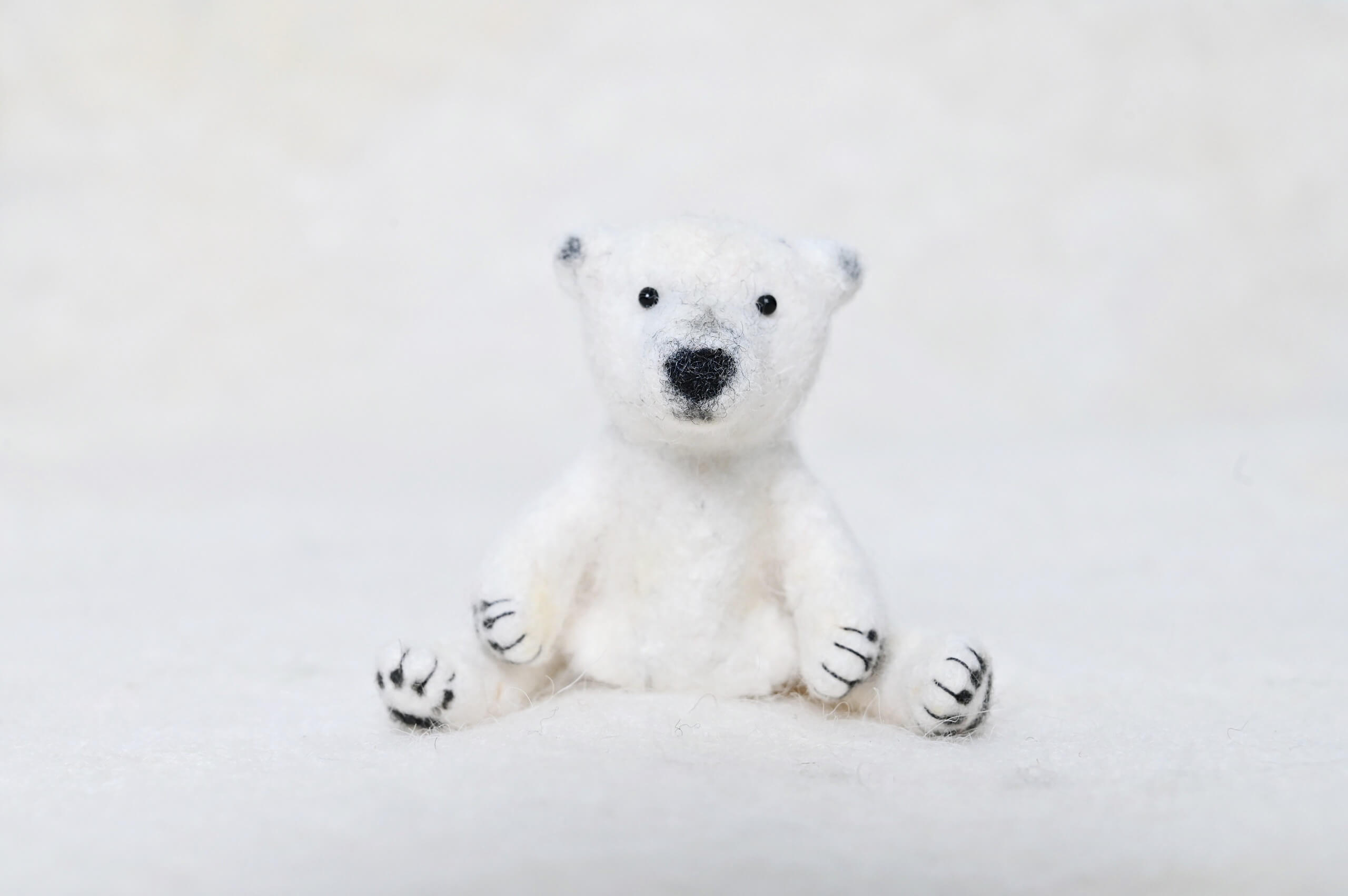 Polar Bear Finger Puppet Lifestream Course