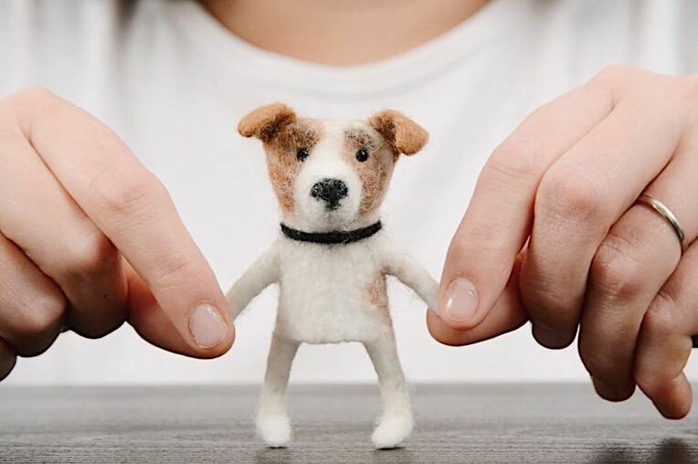 Видео-мастер-класс по пальчиковой собачке