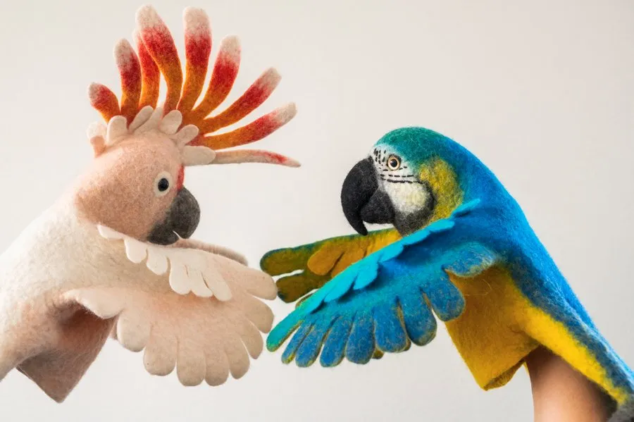 Parrot Hand Puppet Livestream Course