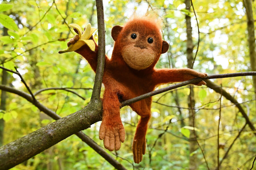 Orangutan Hand Puppet Livestream Course